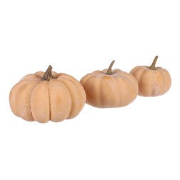 Dýně plastová - mix velikostí v síťce, barva béžová, cena za síťku (3 ks).