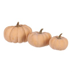 Dýně plastová - mix velikostí v síťce, barva béžová, cena za síťku (3 ks).