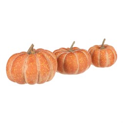 Dýně plastová - mix velikostí v síťce, barva oranžová, cena za síťku (3 ks).
