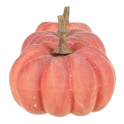 Dýně plastová - mix velikostí v síťce, barva terakotová, cena za síťku (3 ks).