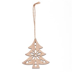 Stromečky na pověšení - dřevěné, přírodní barva, cena za sáček (8 ks).