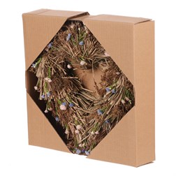 Srdce ze sušených levandulí - větší, s drobnými kvítky