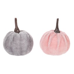 Dýně plastová s látkou, mix 2 barev, cena za krabičku (24 ks).