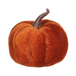 Dýně plastová s látkou, barva hnědá, cena za síťku (6 ks).