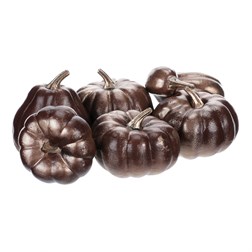 Dýně plastová - mix druhů, barva hnědá, cena za síťku (6 ks).