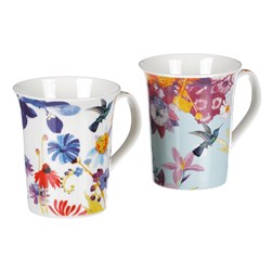 Hrnek porcelánový, mix 4 druhů, cena za 1ks, obsah 250ml.