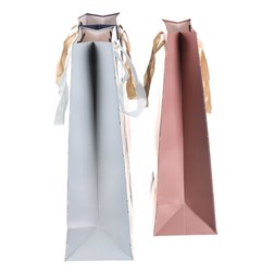 Taška dárková - se zlatou ražbou, papír, mix 3 druhů