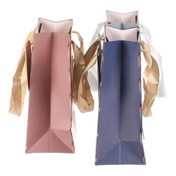 Taška dárková - se zlatou ražbou, papír, mix 3 druhů