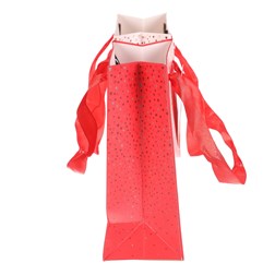 Taška dárková - srdíčka, papír, mix 2 druhů