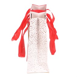 Taška dárková - srdíčka, papír, mix 2 druhů