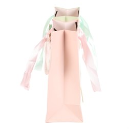 Taška dárková - kytice růží, papír, mix 2 druhů