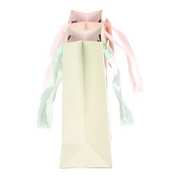 Taška dárková - kytice růží, papír, mix 2 druhů