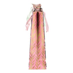 Taška dárková - květinový motiv, papír, mix 2 druhů