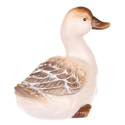 Kachna - zahradní figurka, větší, keramika