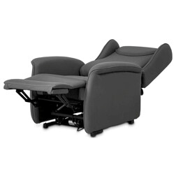 Kreslo TV-1192 GREY2, relaxačné, elektrické
