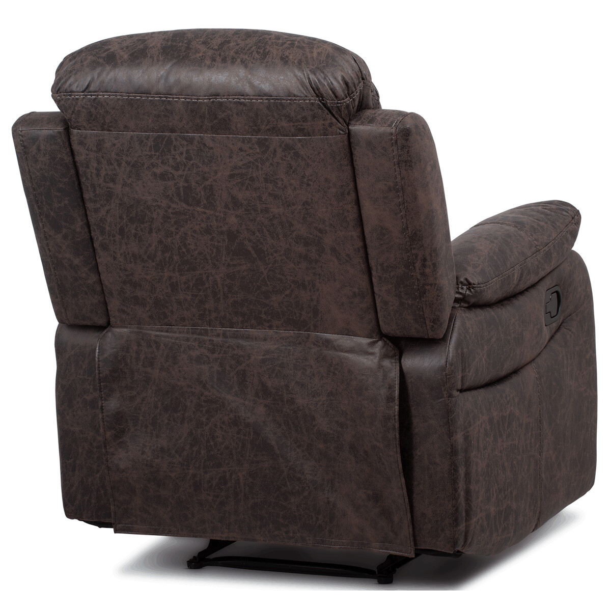 Polohovacie kreslo látka vintage TV-4086 BR