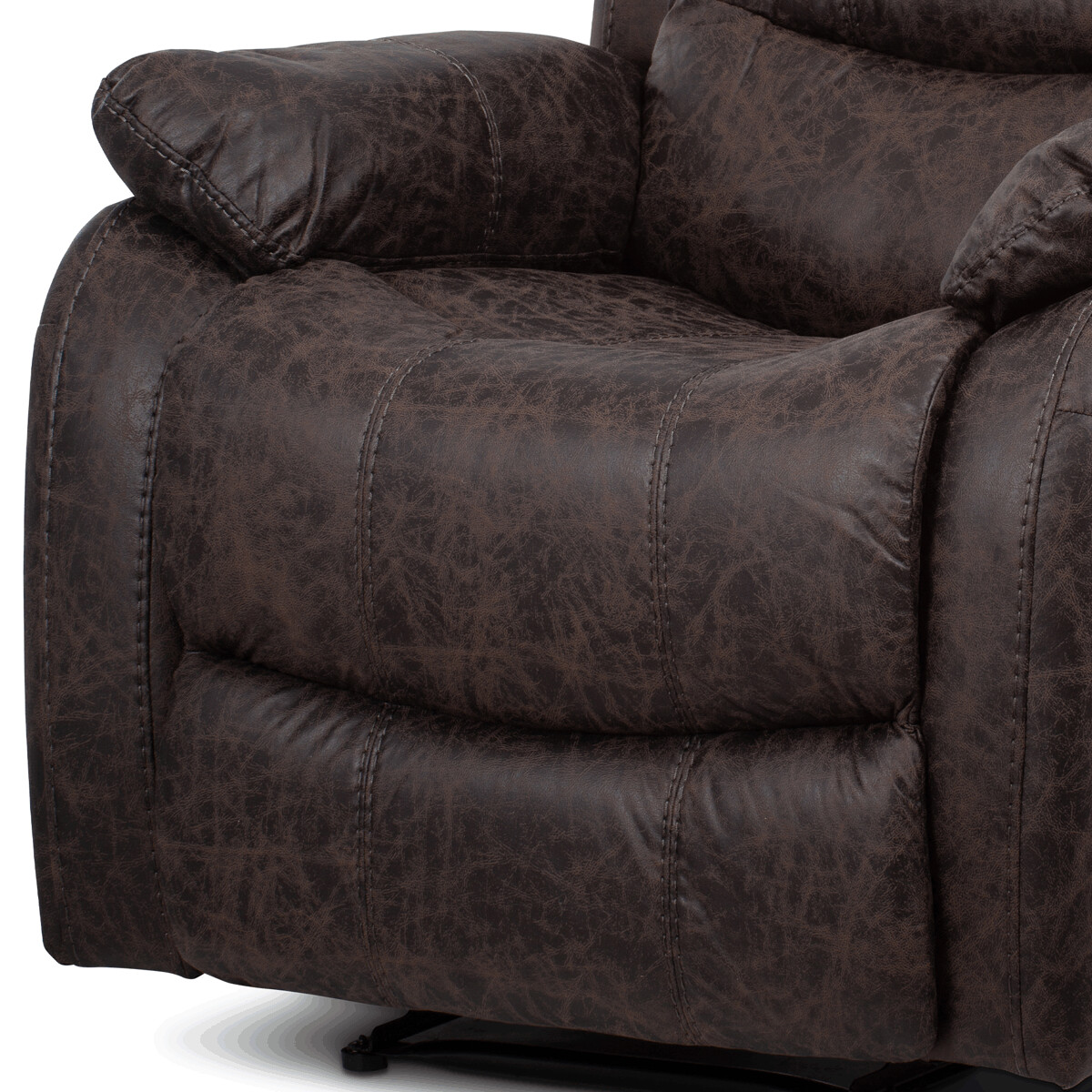 Polohovacie kreslo látka vintage TV-4086 BR
