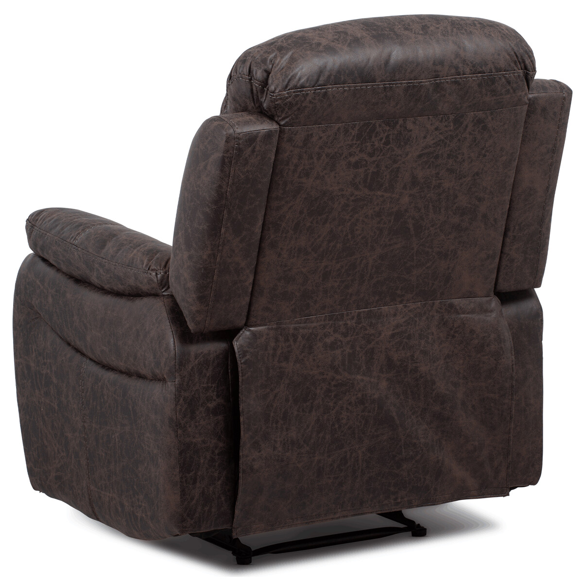 Polohovacie kreslo látka vintage TV-4086 BR