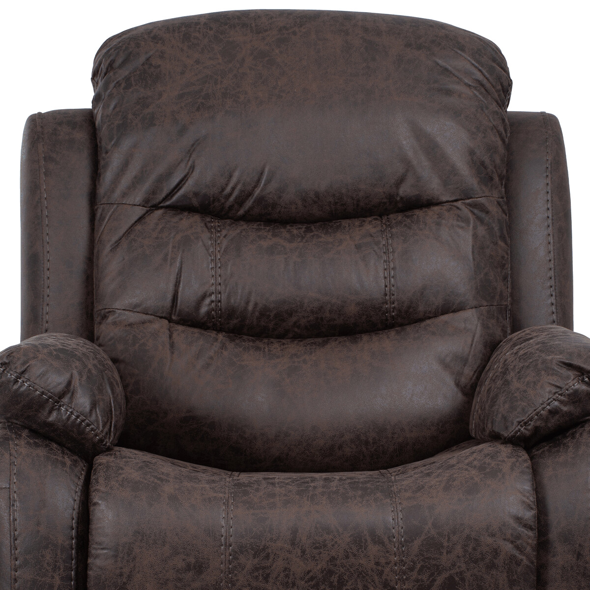 Polohovacie kreslo látka vintage TV-4086 BR