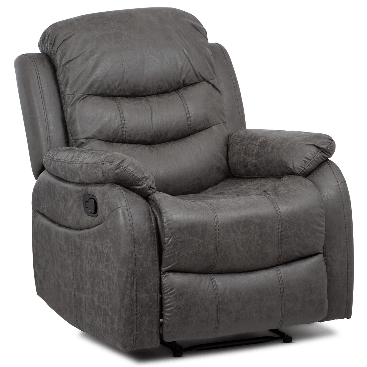 Polohovacie kreslo látka vintage TV-4086 BR