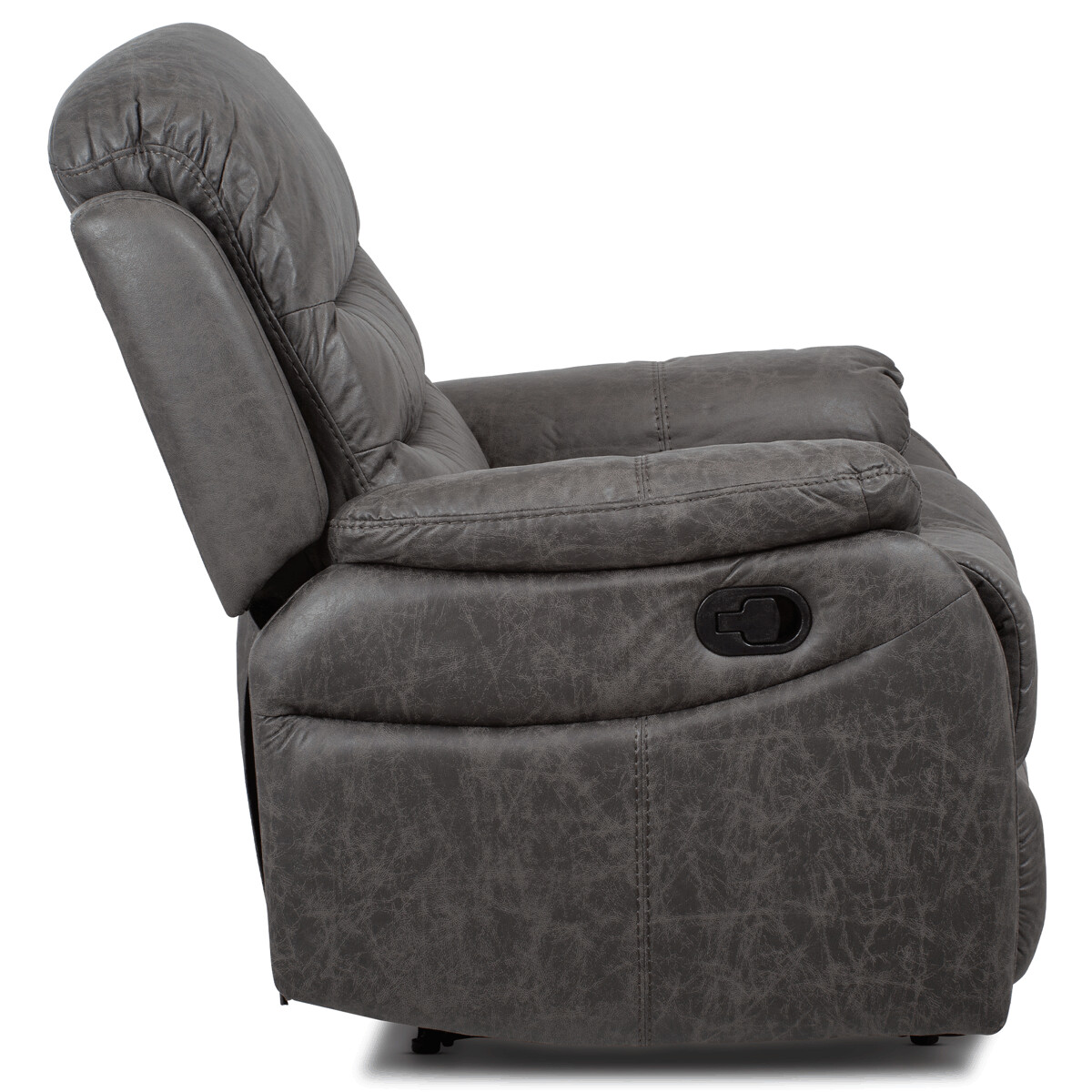 Polohovacie kreslo látka vintage TV-4086 BR