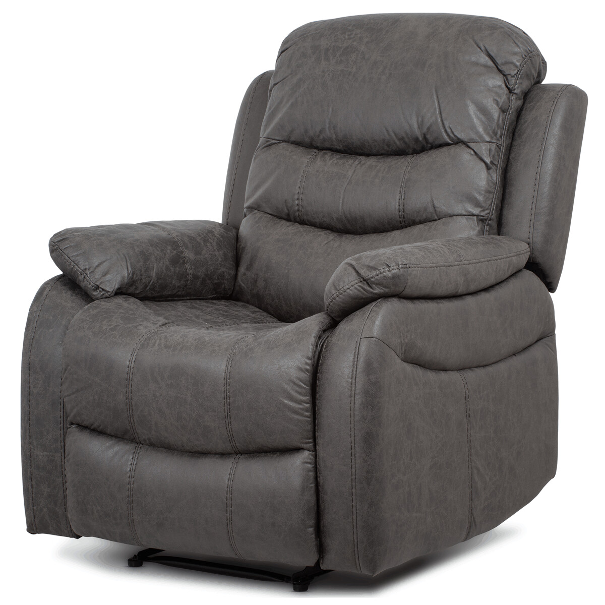 Polohovacie kreslo látka vintage TV-4086 BR