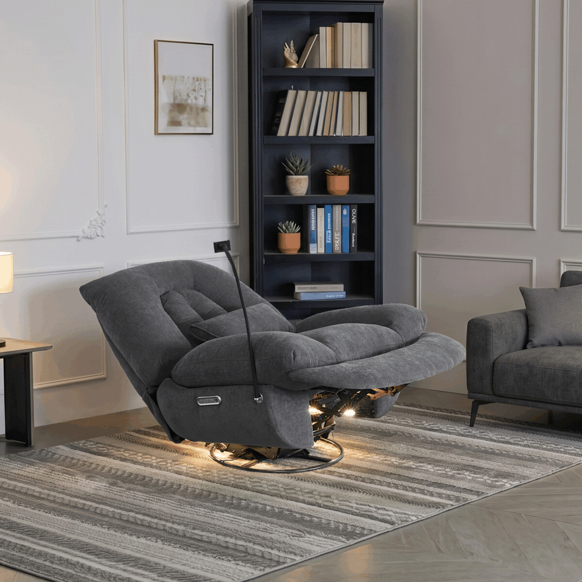 Polohovateľné kreslo TV-7089 GREY2