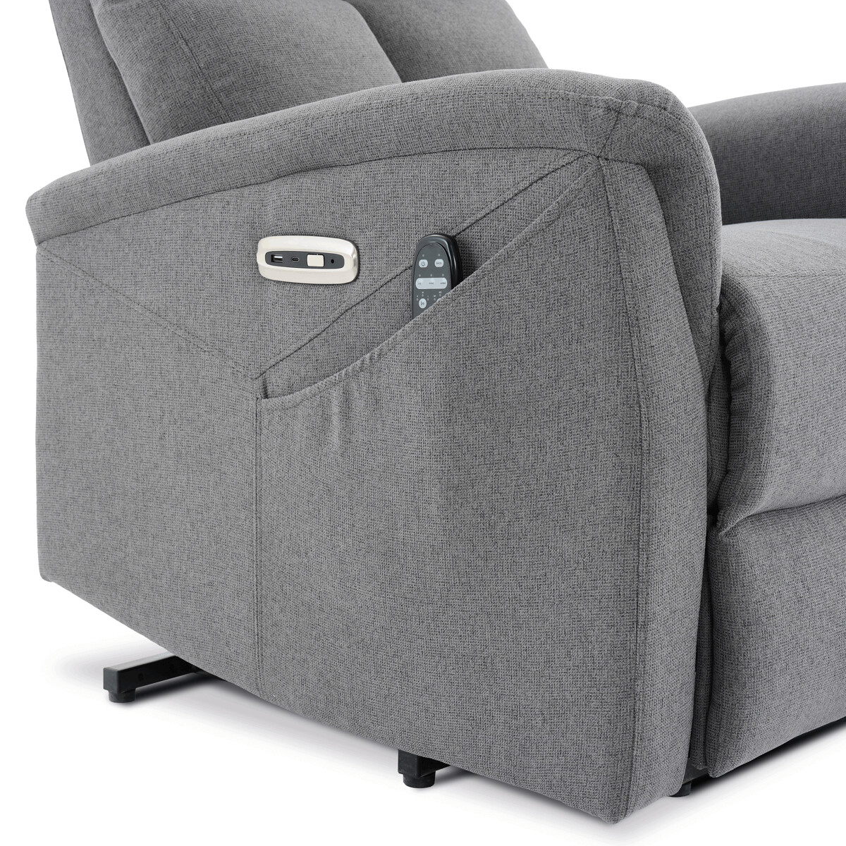 Elektrické polohovacie kreslo látka TV-929 CRM2