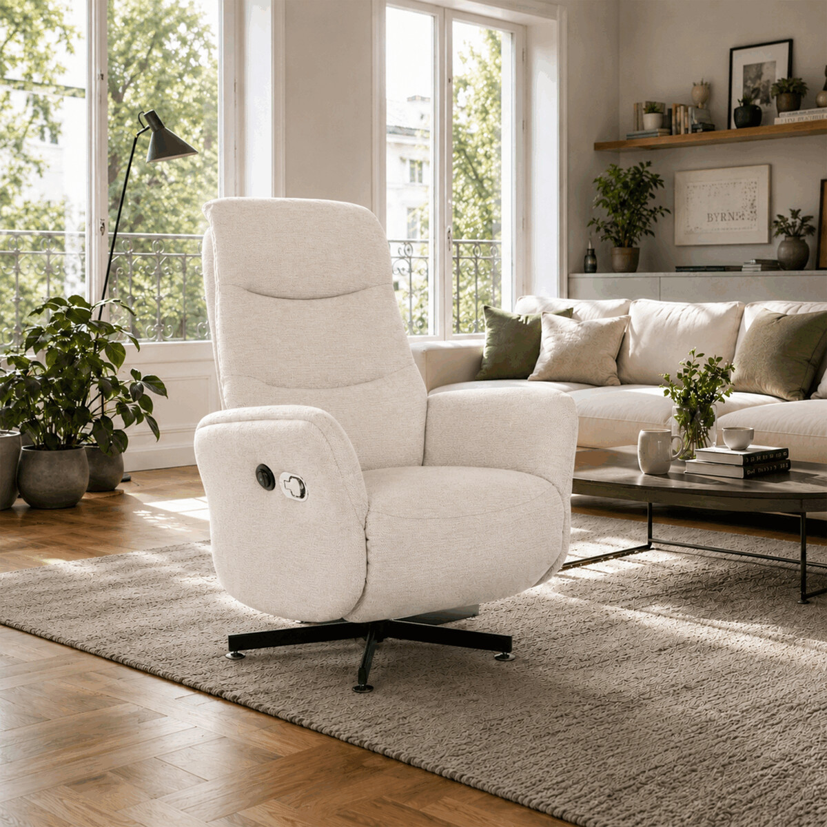 Polohovacie kreslo elektrické TV-C5479 GREY2