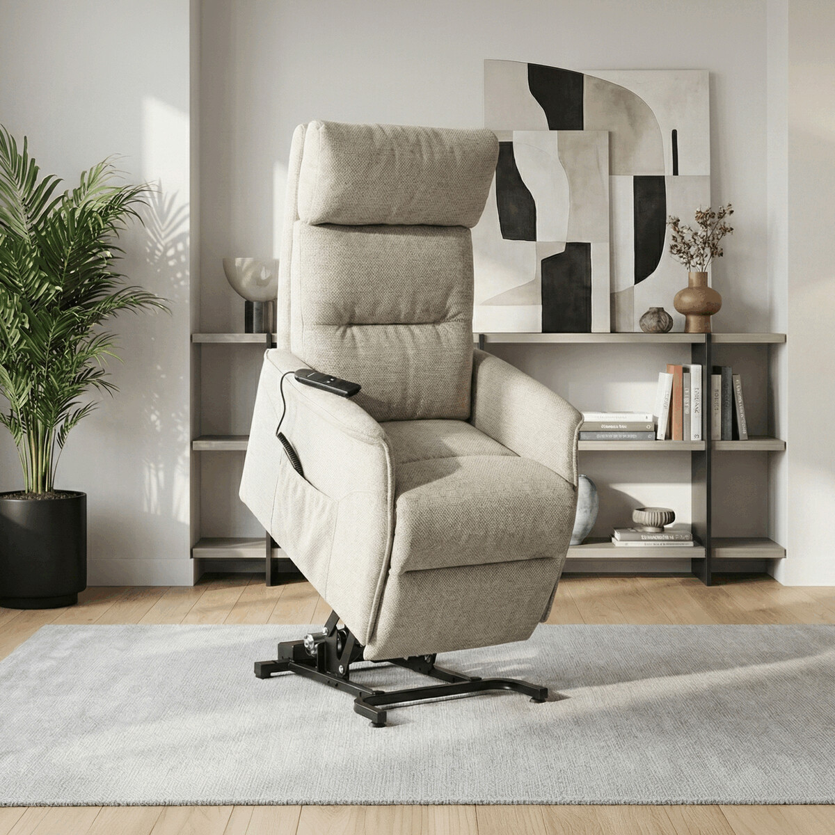 Elektricky polohovateľné kreslo TV-L8960 GREY2