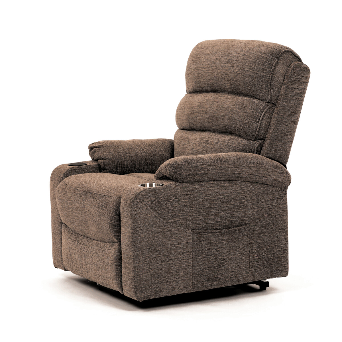 Elektrické polohovacie kreslo látka TV-S8348 GREY2