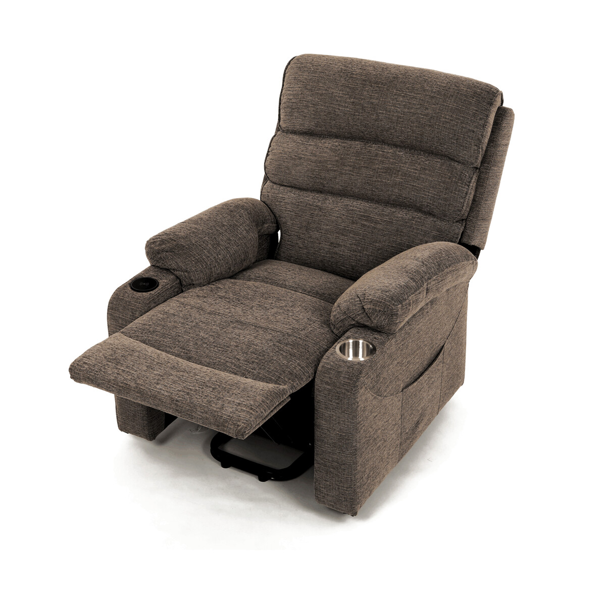 Elektrické polohovacie kreslo látka TV-S8348 GREY2