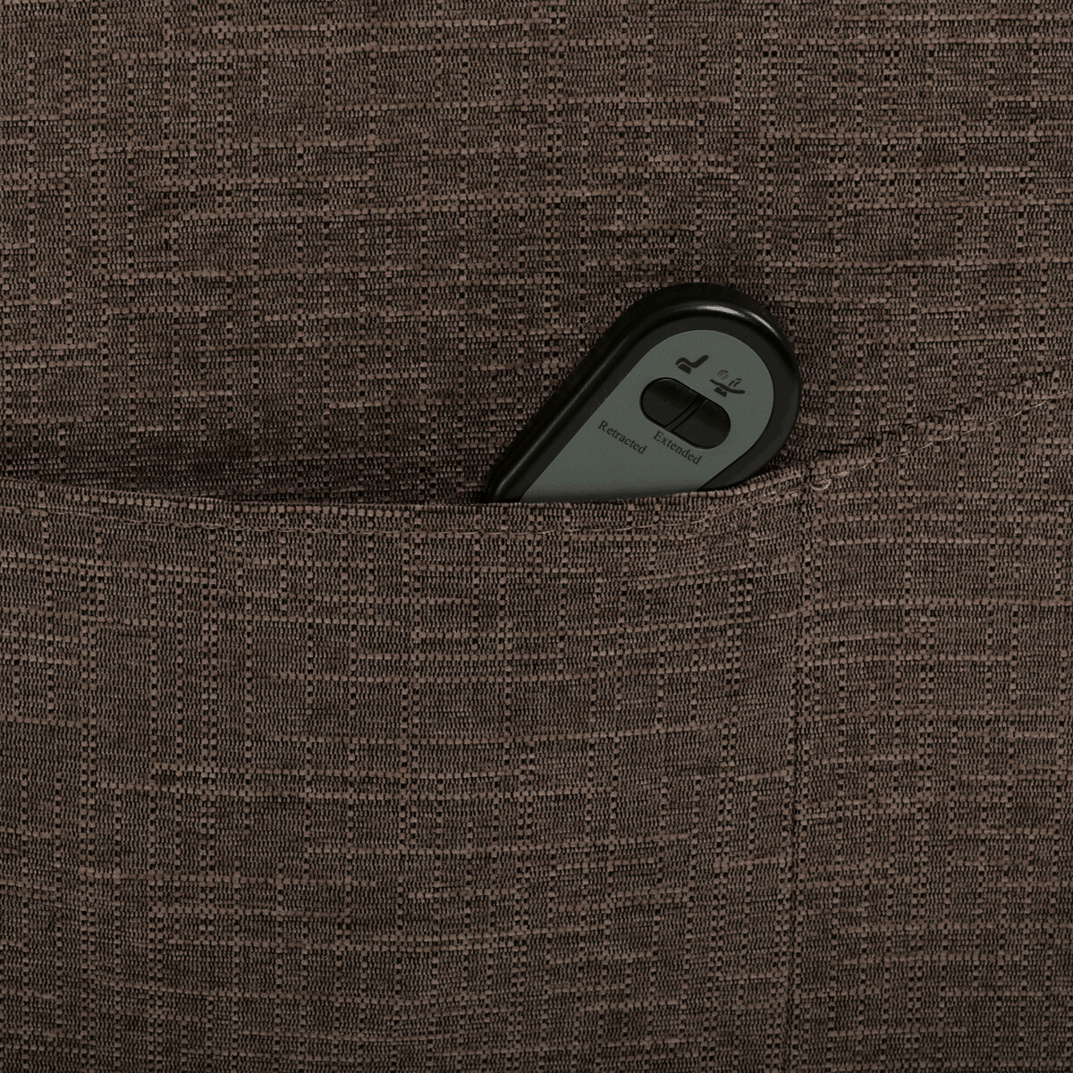 Elektrické polohovacie kreslo látka TV-S8348 GREY2