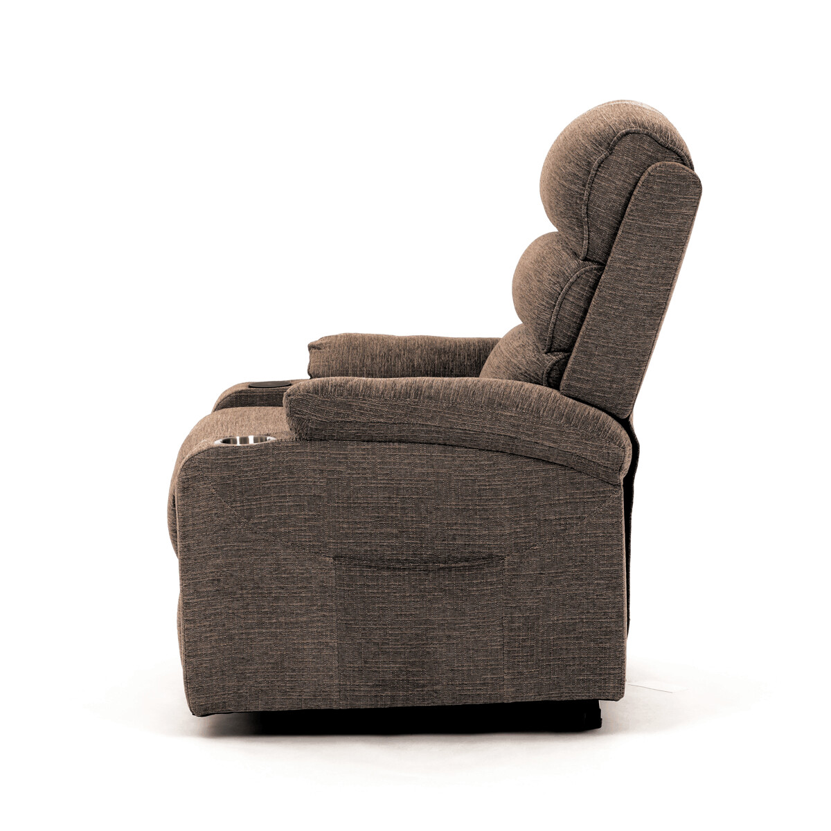 Elektrické polohovacie kreslo látka TV-S8348 GREY2