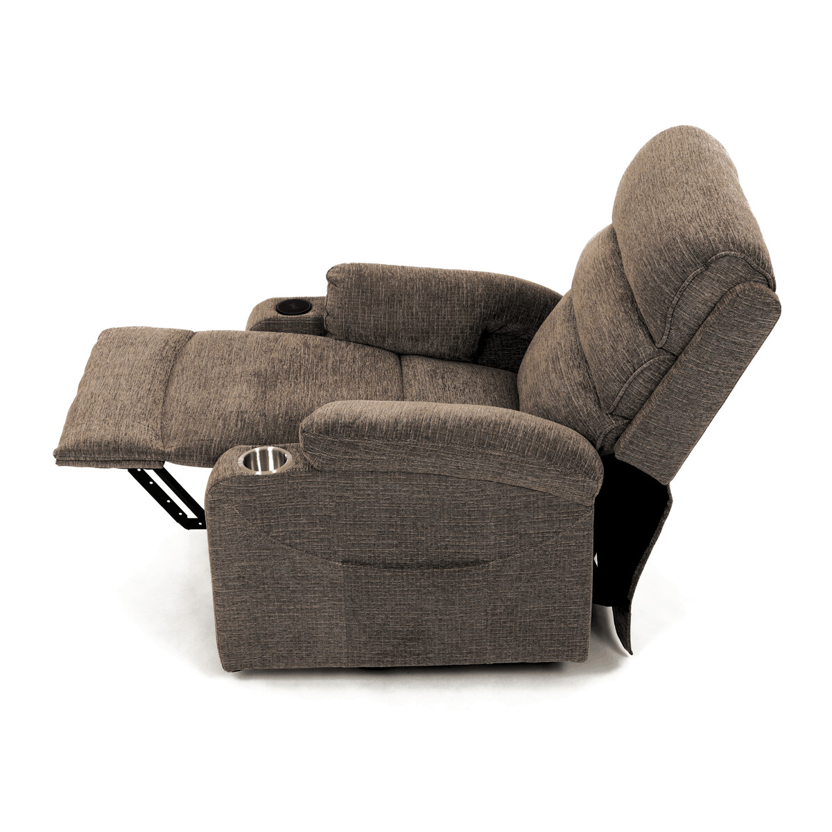 Elektrické polohovacie kreslo látka TV-S8348 GREY2