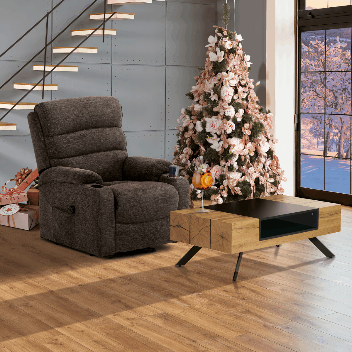 Kreslo TV-S8348 CRM2 Béžová