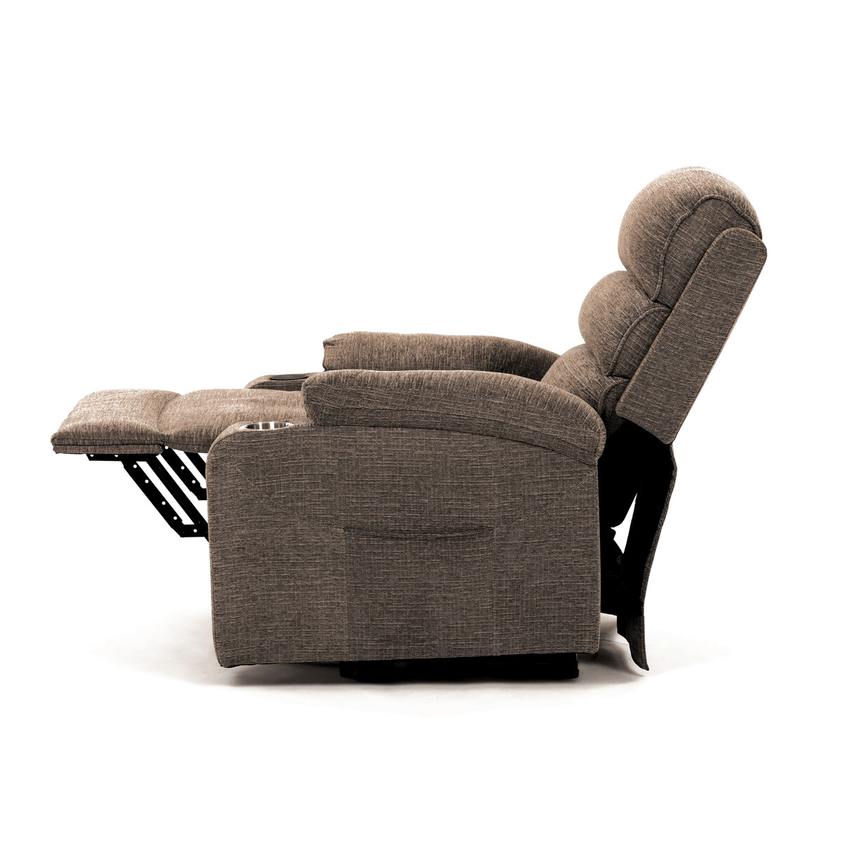 Elektrické polohovacie kreslo látka TV-S8348 GREY2