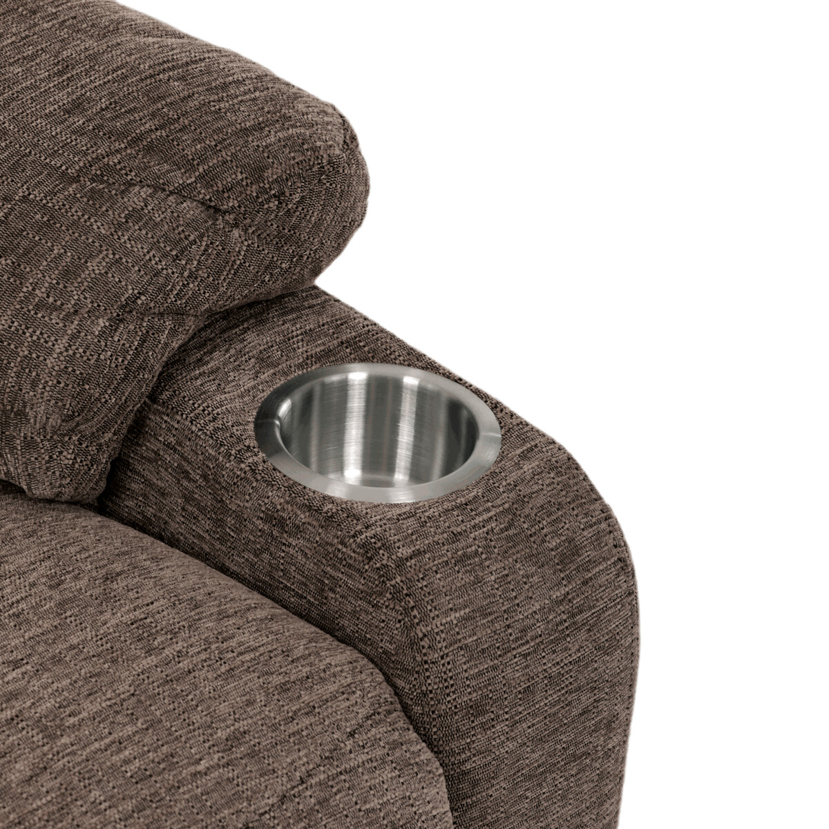 Elektrické polohovacie kreslo látka TV-S8348 GREY2