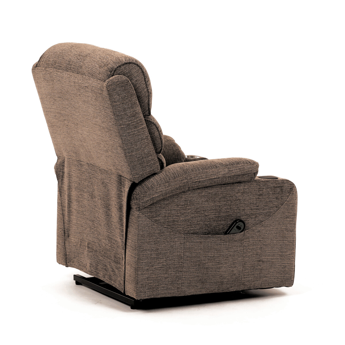 Elektrické polohovacie kreslo látka TV-S8348 GREY2