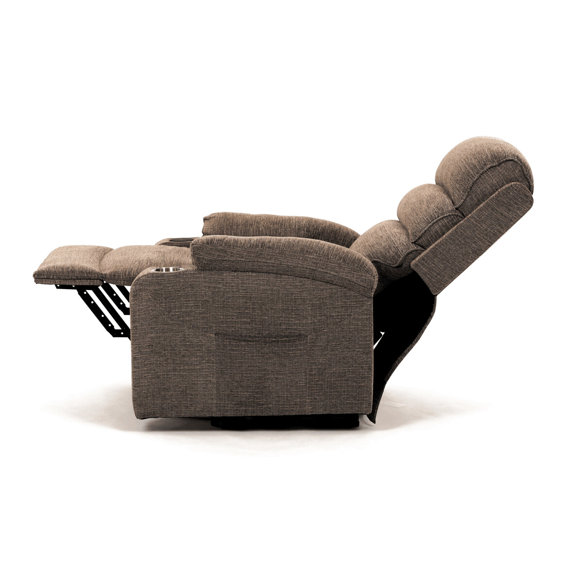 Elektrické polohovacie kreslo látka TV-S8348 GREY2