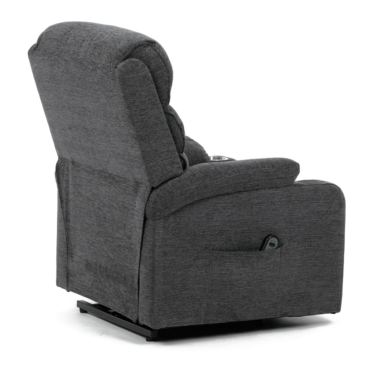 Elektrické polohovacie kreslo látka TV-S8348 GREY2