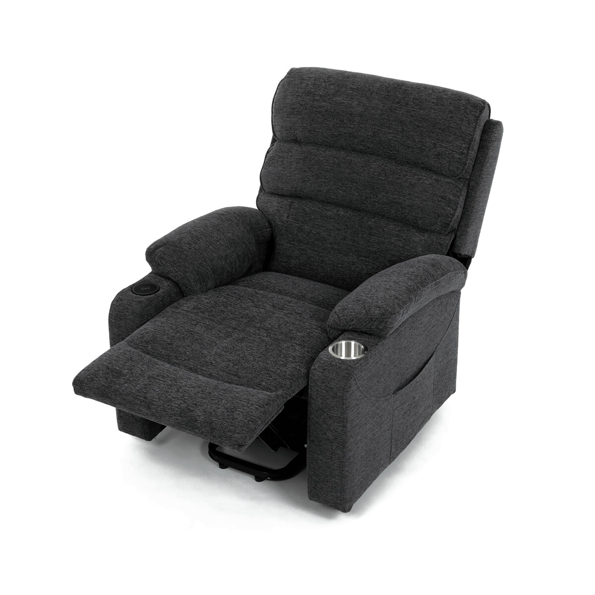 Elektrické polohovacie kreslo látka TV-S8348 GREY2
