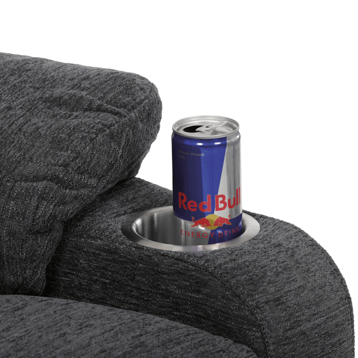 Elektrické polohovacie kreslo látka TV-S8348 GREY2