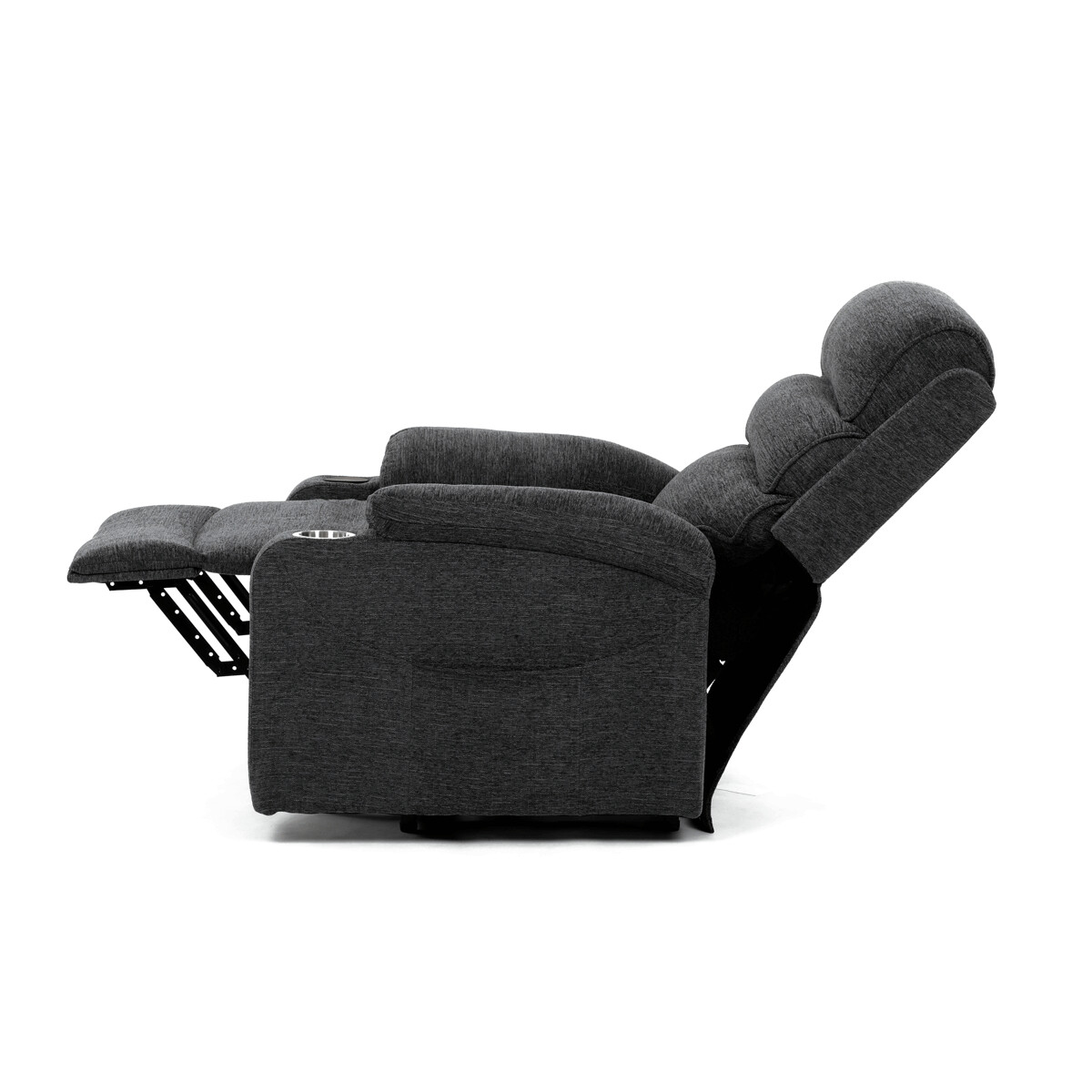 Elektrické polohovacie kreslo látka TV-S8348 GREY2