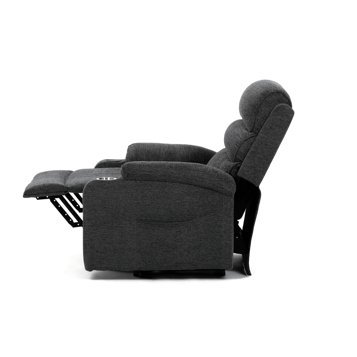 Elektrické polohovacie kreslo látka TV-S8348 GREY2