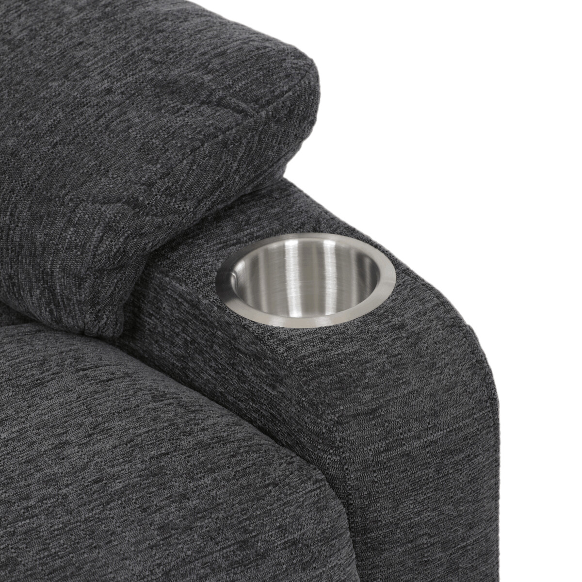 Elektrické polohovacie kreslo látka TV-S8348 GREY2