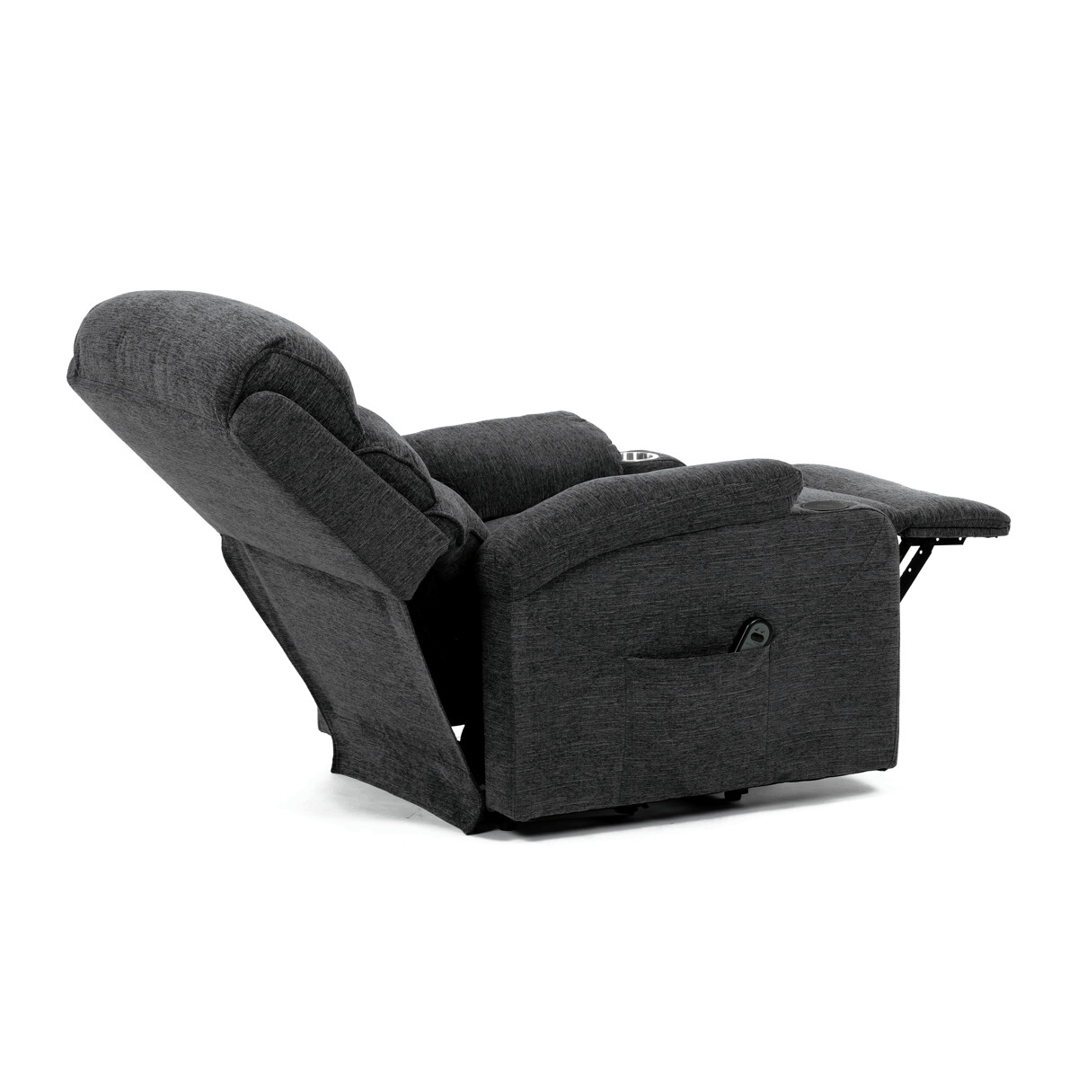 Elektrické polohovacie kreslo látka TV-S8348 GREY2