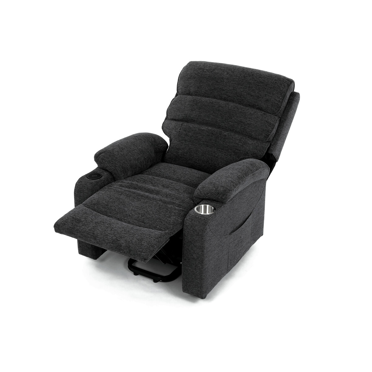 Elektrické polohovacie kreslo látka TV-S8348 GREY2