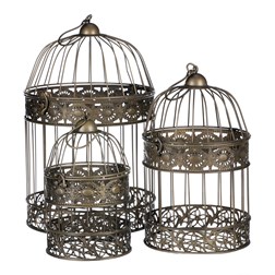 Klec kovová, sada 3ks.