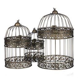 Klec kovová, sada 3ks.